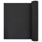 Sport-Schutzmatte Schwarz 120 x 60 x 0,6 cm hochdichtes PVC