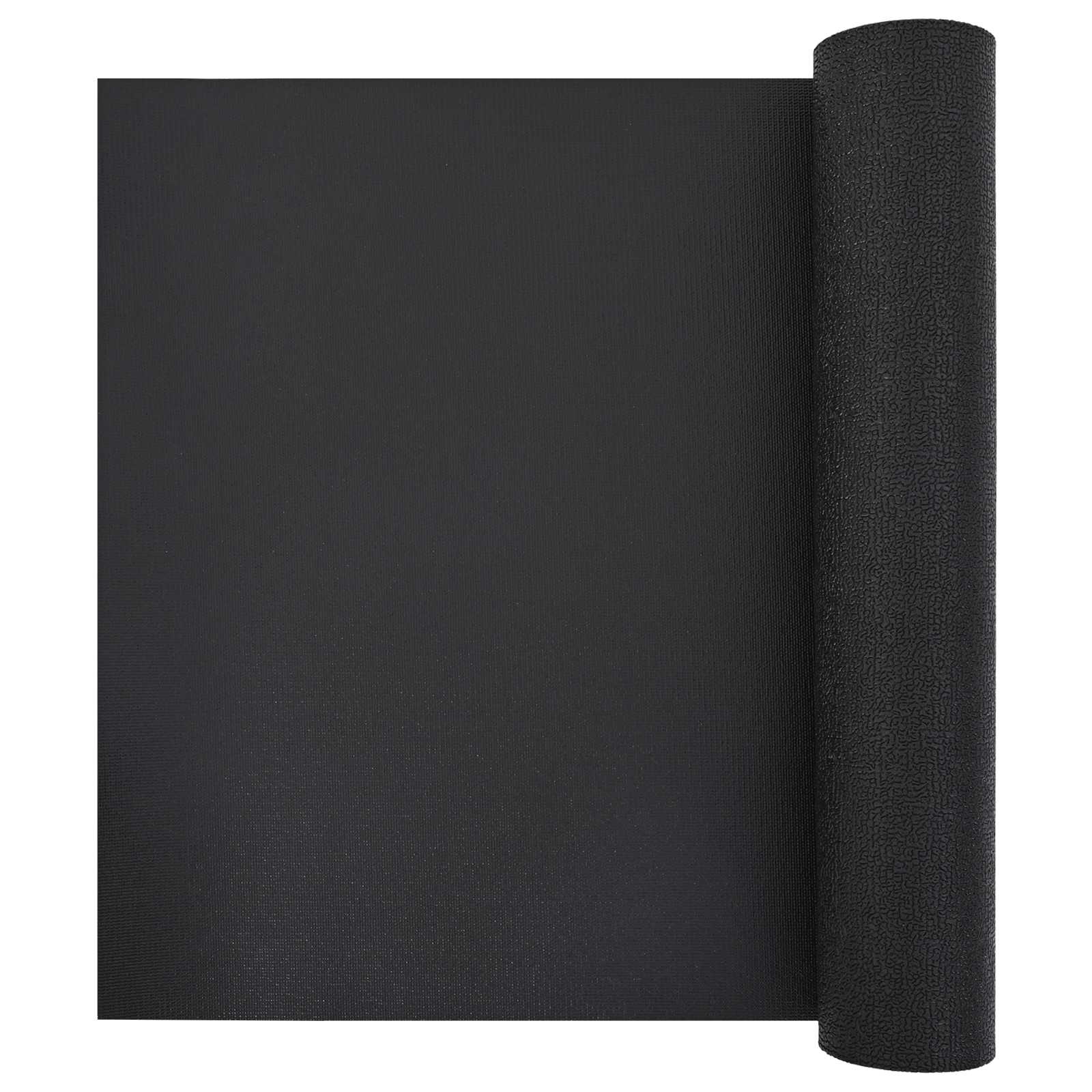 Sport-Schutzmatte Schwarz 120 x 60 x 0,6 cm hochdichtes PVC