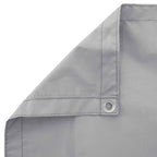 Balkonsichtschutz Hellgrau 100 x 600 cm Oxford-Stoff