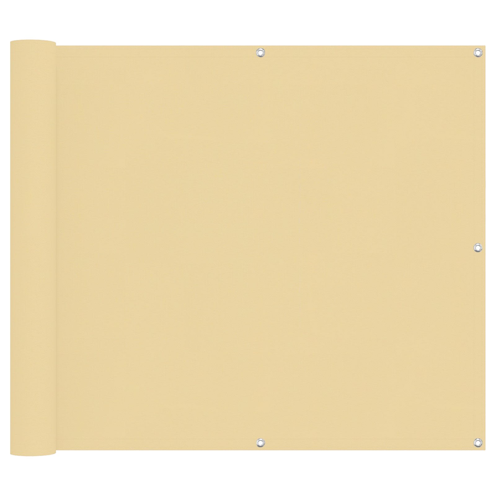 Balkonsichtschutz Sand 100 x 1000 cm Oxford-Stoff