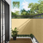 Balkonsichtschutz Sand 110 x 700 cm Oxford-Stoff