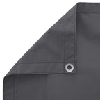 Balkonsichtschutz Anthrazit 100 x 300 cm Oxford-Stoff