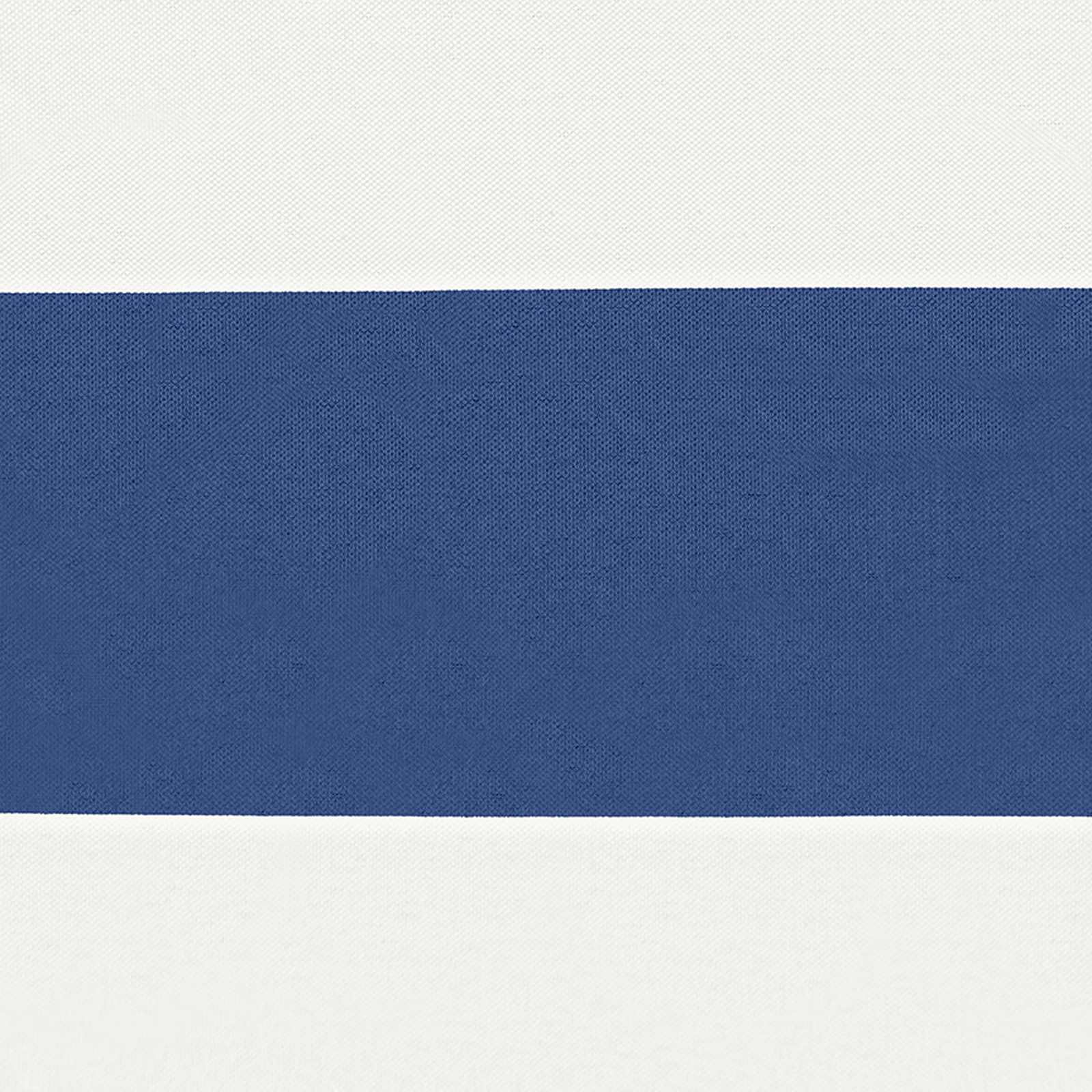 Balkonsichtschutz Blau und Weiß 110 x 300 cm Oxford-Stoff