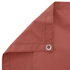 Balkonsichtschutz Terrakotta 110 x 700 cm Oxford-Stoff