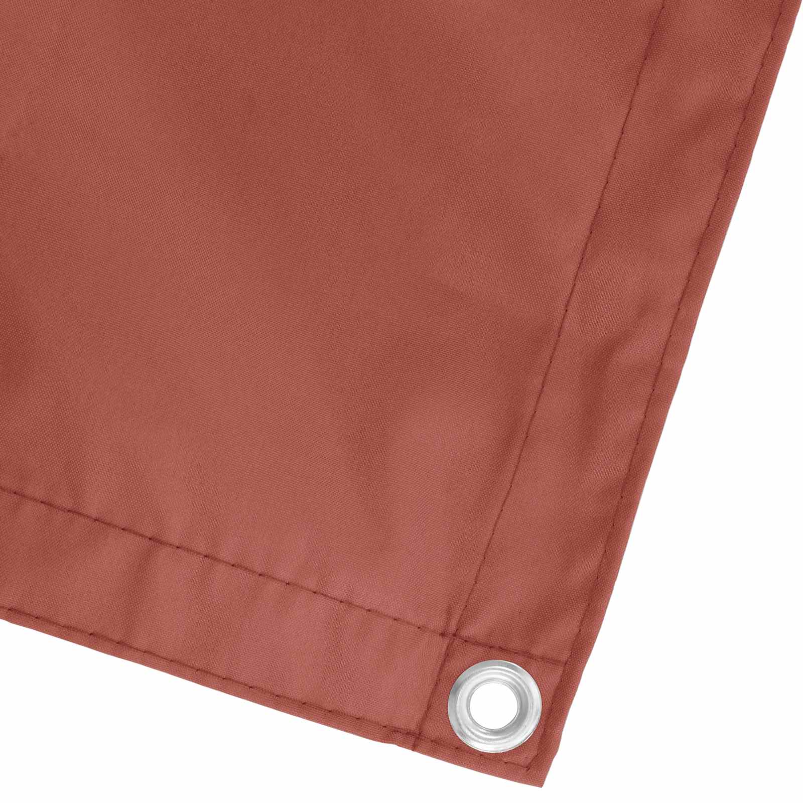 Balkonsichtschutz Terrakotta 110 x 800 cm Oxford-Stoff