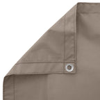 Balkonsichtschutz Taupe 100 x 500 cm Oxford-Stoff