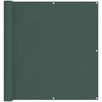 Balkonsichtschutz Dunkelgrün 110 x 300 cm Oxford-Stoff