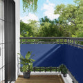 Balkonsichtschutz Blau 75 x 200 cm
