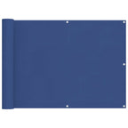 Balkonsichtschutz Blau 75 x 200 cm