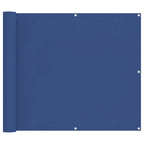 Balkonsichtschutz Blau 100 x 300 cm Oxford-Stoff
