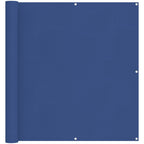 Balkonsichtschutz Blau 110 x 700 cm Oxford-Stoff