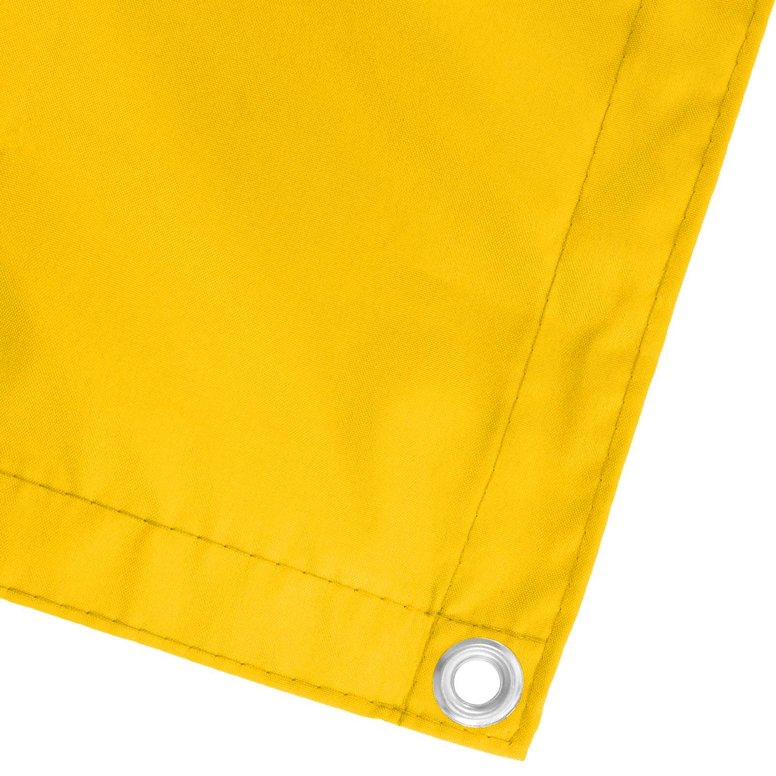 Balkonsichtschutz Gelb 100 x 600 cm Oxford-Stoff