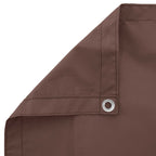 Balkonsichtschutz Braun 90 x 200 cm Oxford-Stoff