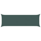 Sonnensegel Dunkelgrün 2 x 6 m 100 % Polyester Oxford