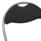 Klappstuhl 2 Stück Schwarz und Grau 48 x 43,5 x 81 cm