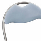 Klappstuhl 2 pcs Grau 48 x 43,5 x 81 cm Kunstleder