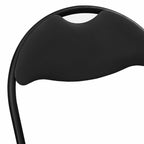 Klappstuhl 2 pcs Schwarz 48 x 43,5 x 81 cm Kunstleder