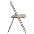 Klappstuhl 8 pcs Sand 48 x 43,5 x 81 cm Kunstleder