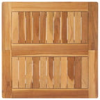 Bartisch Natur 60 x 60 x 105 cm Massiv-Teak