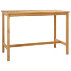 Bartisch Natur 150 x 75 x 105 cm Massivholz Teak