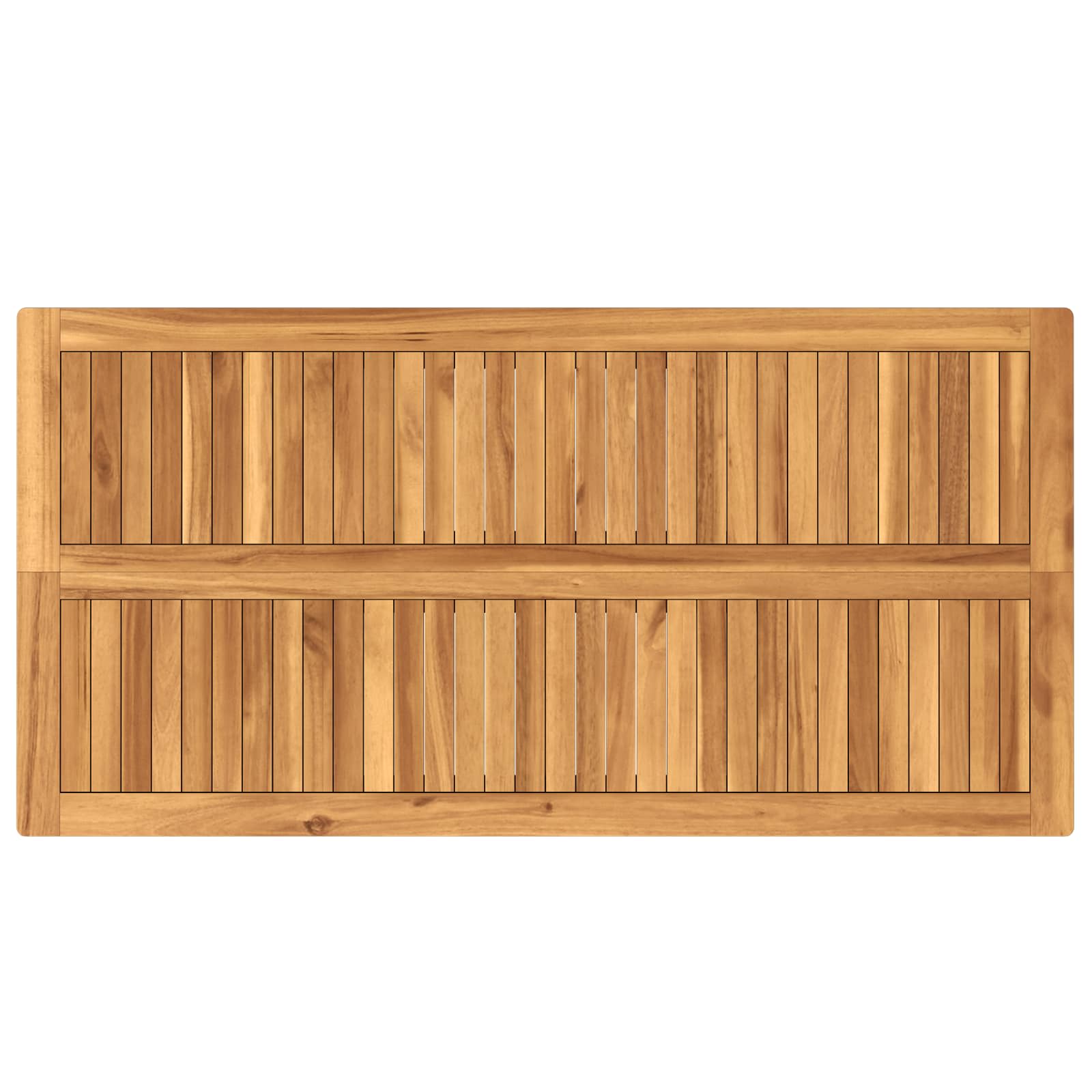 Outdoor Bar Set 7 pcs Unbehandelt Massivholz Teak
