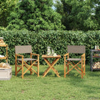 Esszimmerstuhl 56 x 54 x 87 cm 100% Polyester mit solidem Teak