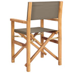 Esszimmerstuhl 56 x 54 x 87 cm 100% Polyester mit solidem Teak