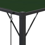 Gazebo mit Lamellen-Dach Grün 3 x 4 x 2,14 m
