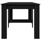 Esstisch 240 x 85 x 75 cm Holzwerkstoff Schwarze Eiche