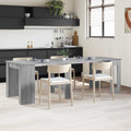 Esstisch 240 x 85 x 75 cm Holzwerkstoff Grau Sonoma