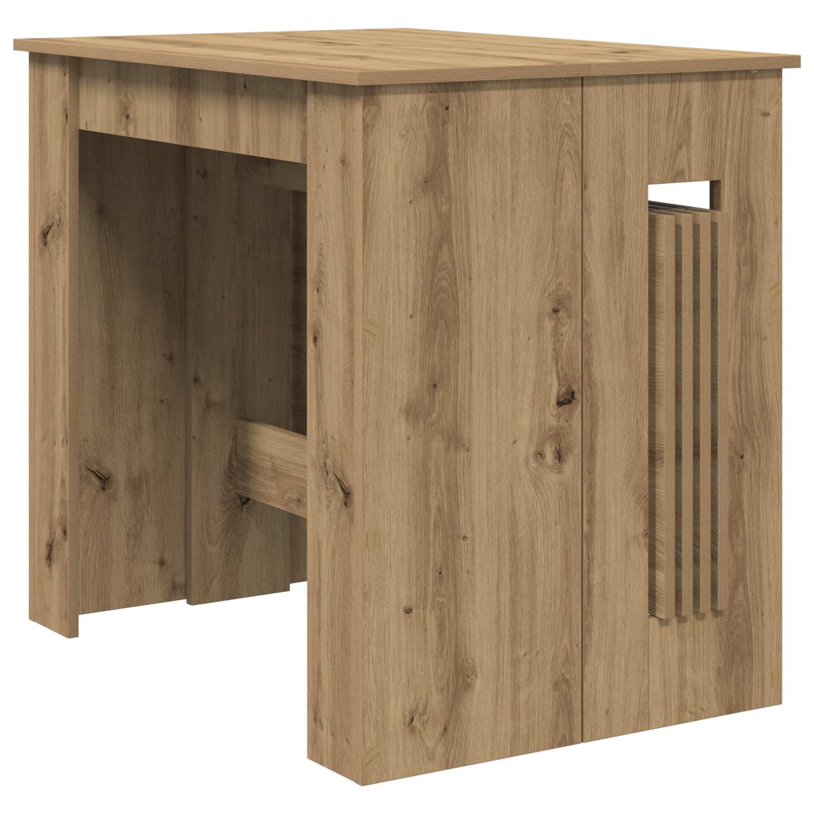Esstisch 240 x 85 x 75 cm Holzwerkstoff Artisan-Eiche