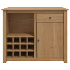 Küchentrolley mit Tür PANAMA 2 pcs Honigwachs 112 x 77 x 90 cm