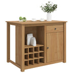 Küchentrolley mit Tür PANAMA 2 pcs Honigwachs 112 x 77 x 90 cm