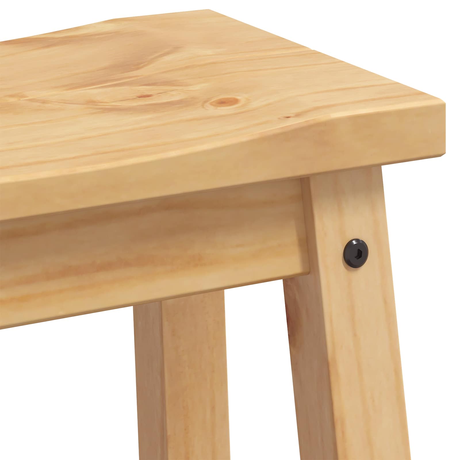 Küchenaufbewahrung mit Speicher 2 pcs Honigwachs Massiv-Kiefer