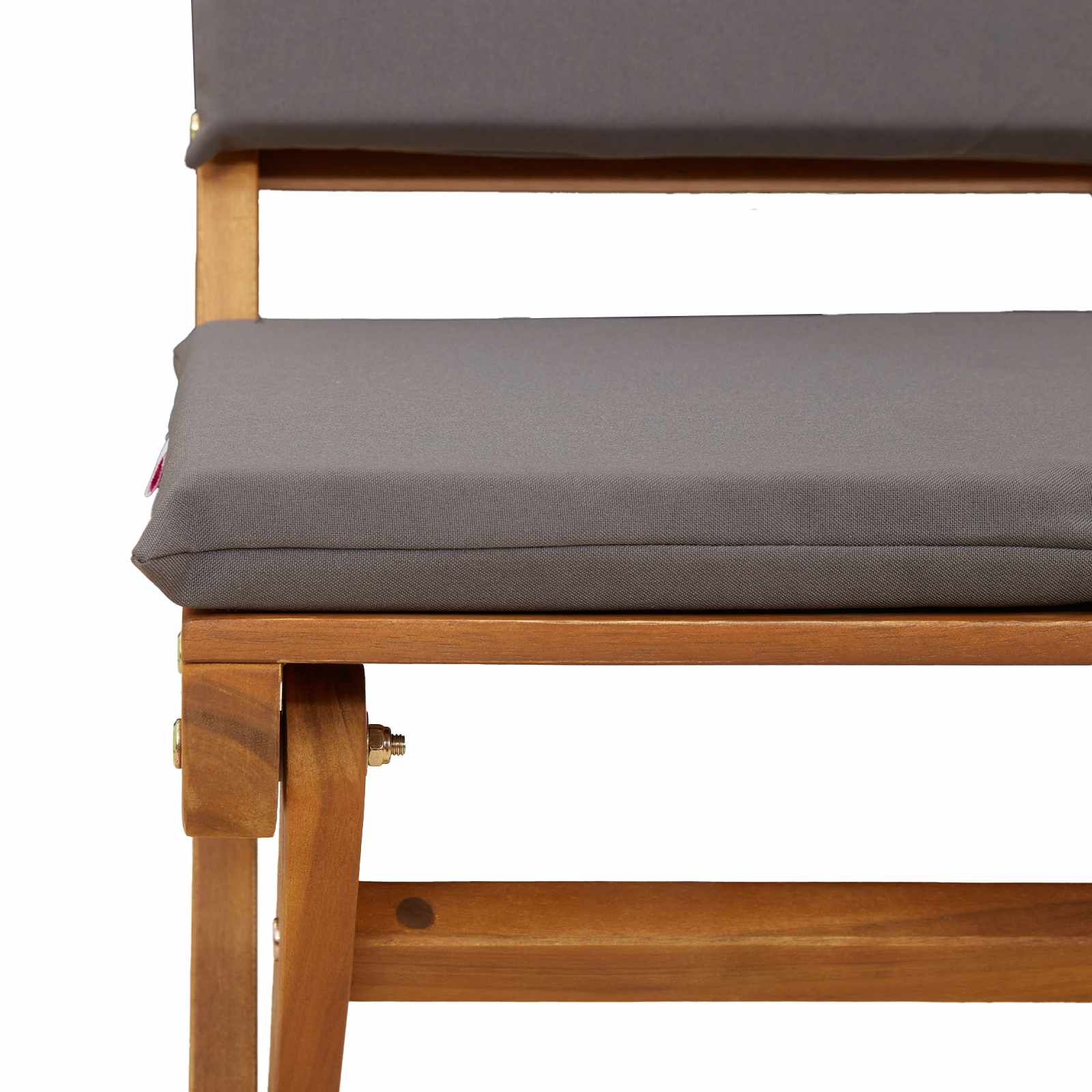 Außen Bistro-Stühle mit Kissen 8 pcs Dunkelgrau 38 x 46 x 85 cm