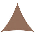 Sonnensegel Taupe 2 x 2 x 2 m HDPE