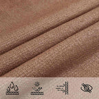 Sonnensegel Taupe 7 x 5 x 5 m HDPE