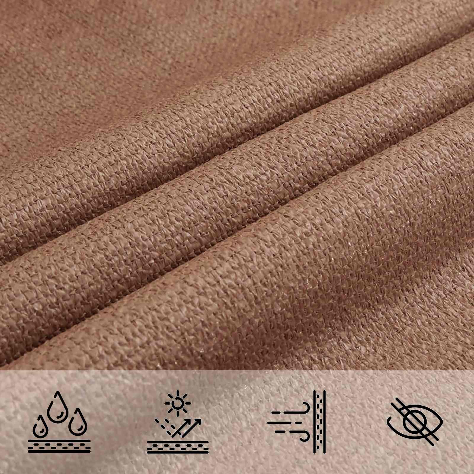 Sonnensegel Taupe 7 x 5 x 5 m HDPE