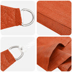 Sonnensegel Orange 2,5 x 6 m HDPE