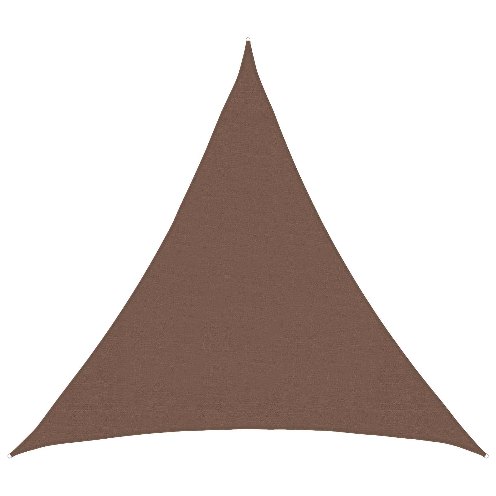Sonnensegel Braun 2 x 2 x 2 m HDPE