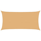 Sonnensegel Sand 2 x 6 m HDPE