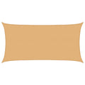 Sonnensegel Sand 2,5 x 6 m HDPE