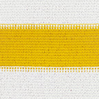 Sonnensegel Gelb und Weiß 3 / 4 x 3 m HDPE