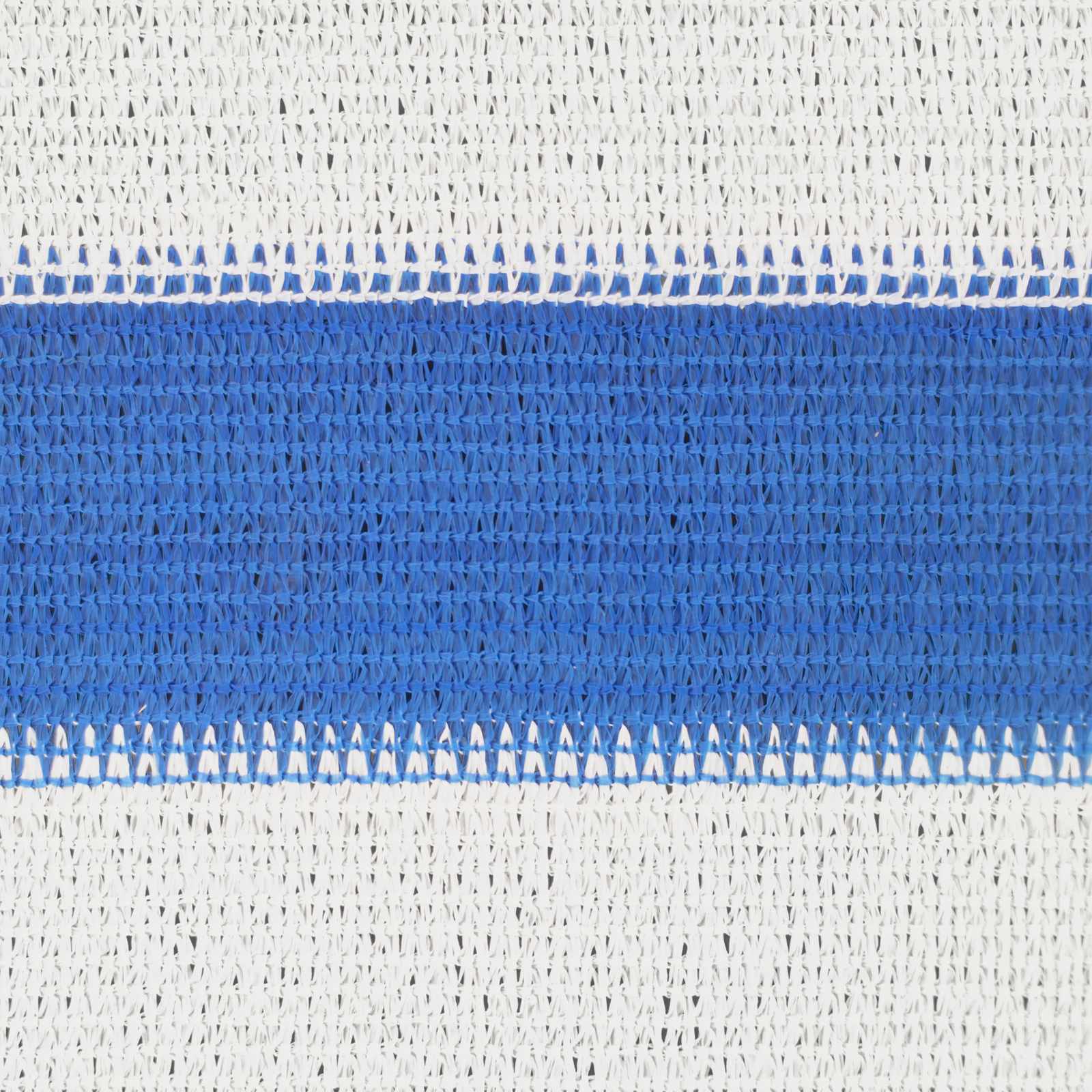 Sonnensegel Blau und Weiß 3,5 x 5 m HDPE
