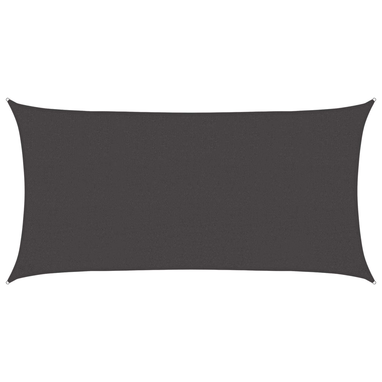Sonnensegel Anthrazit 2 x 6 m HDPE