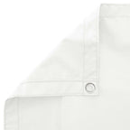 Balkon Sichtschutz 150 x 800 cm Stoff mit PU-Beschichtung Weiß