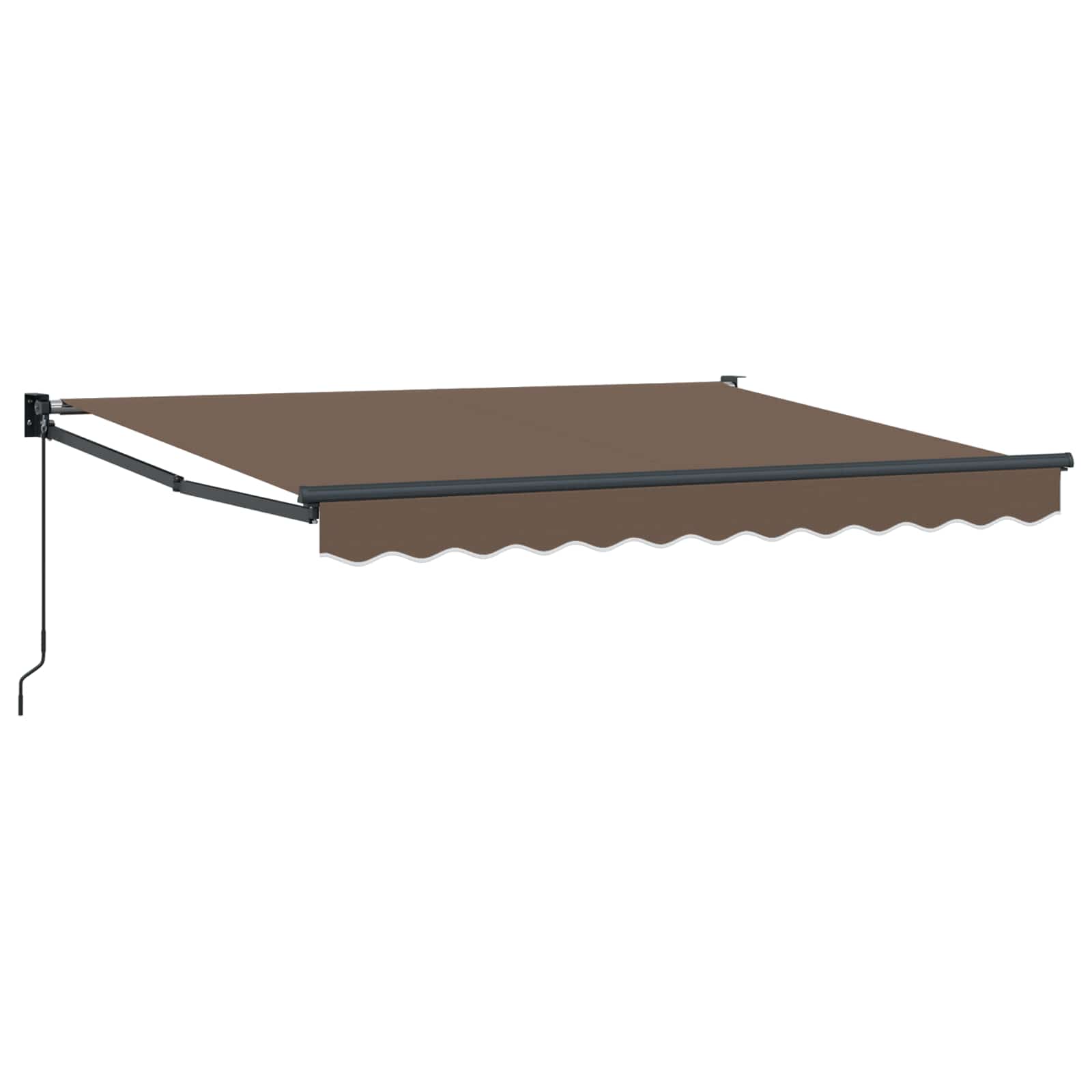 Einziehbare Markise Taupe 3,5 x 2 m
