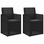 Garten Esszimmerstühle 2 pcs Anthrazit PP