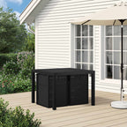 Garten Esszimmerstühle 2 pcs Anthrazit PP