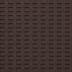 Garten Esszimmerstühle 2 pcs Braun und Taupe PP